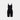 Medium Control Jumpsuit in BLACK. Flat lay front view