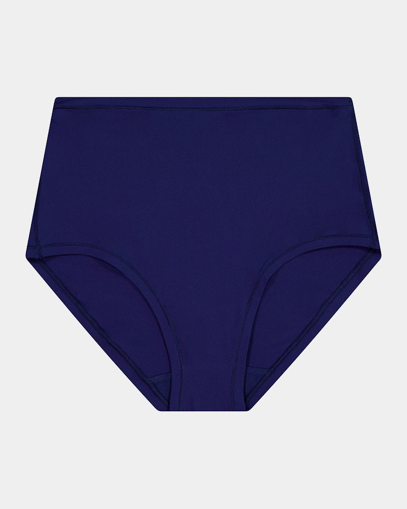 Extra-Ordinary Full Brief in Medieval Blue. Flat lay front view