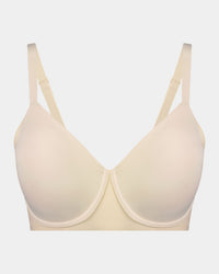 Comfit Collection Contour Bra in NOVELLE PEACH. Flat lay front view