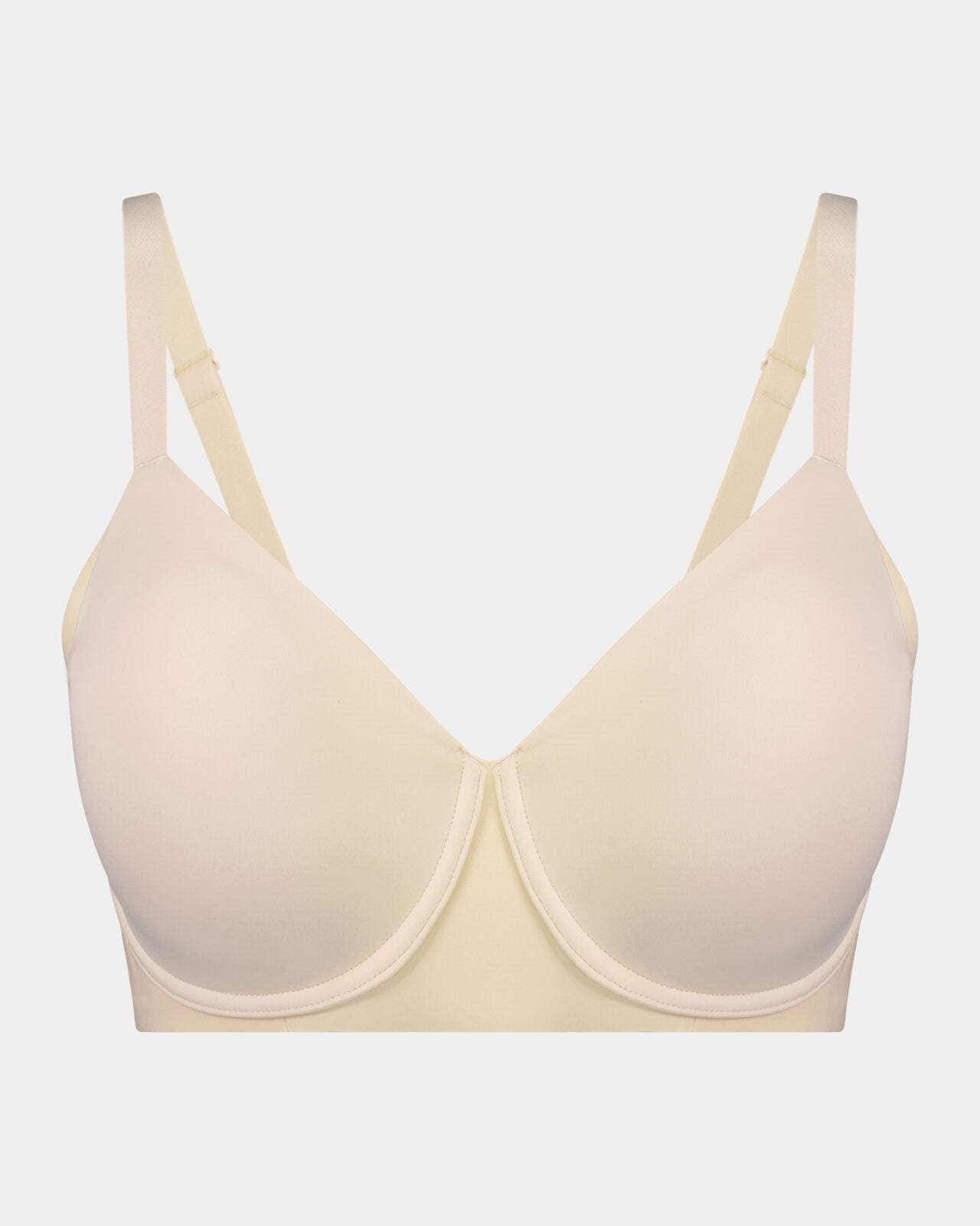 Comfit Collection Contour Bra in NOVELLE PEACH. Flat lay front view