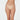 Model wears Clemence Thong in AMERICAN NUDE. On body front view