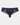 Zoe Thong in ECLIPSE BLUE/COPEN BLUE. Flat lay front view