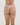Model wears All Lacey Thong in LATTE. On body back view