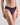 Model wears Au Naturel High Cut Brief in PLUM PERFECT. On body side view
