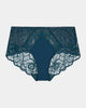 Midnight Express Full Brief in REFLECTING POND. Flat lay front view