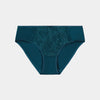 Divine Bikini in BLUE CORAL. Flat lay front view