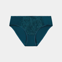 Divine Bikini in BLUE CORAL. Flat lay front view