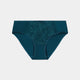 Divine Bikini in BLUE CORAL. Flat lay front view