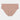 No Show Bikini in MOCHA. Flat lay front view