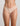 Model wears Extra-Ordinary Bikini in LATTE. On body front view