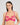 Model wears Heritage Bloom Push Up Front Opening Bra in FANTASY FUCHSIA. On body front view