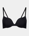 Bendon Essentials Push Up Bra in BLACK. Flat lay front view