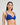 Model wears Plunge Perfect Contour Bra in DAZZLING BLUE. On body side view
