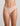 Model wears Extra-Ordinary Thong in LATTE. On body front view