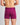 Model wears Bamboo Mens Trunk in MAGENTA PURPLE. On body back view