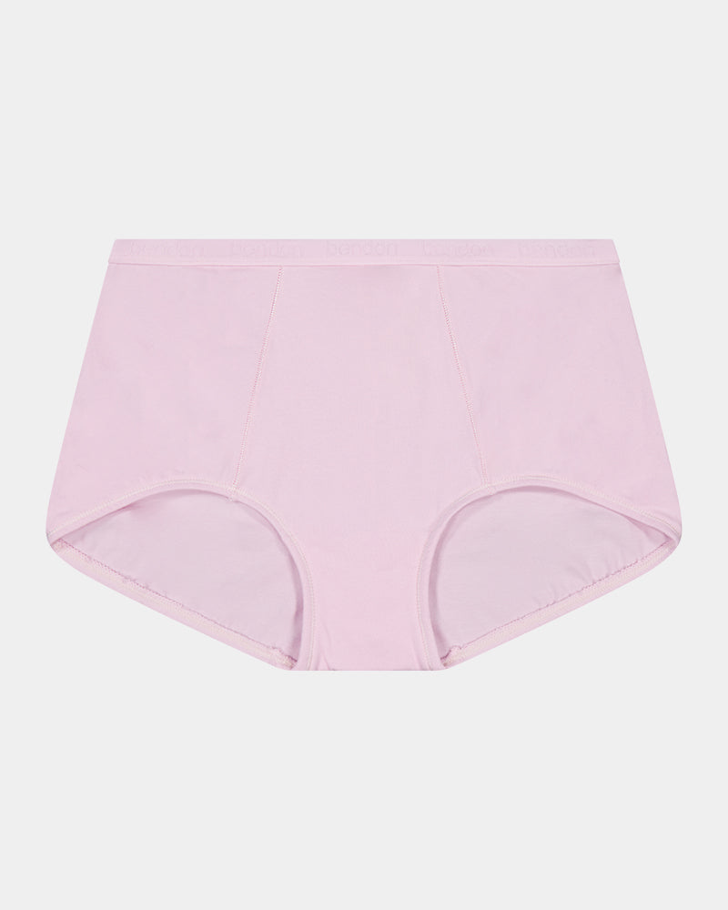 Body Cotton Full Brief in FESTIVAL BLOOM. Flat lay front view