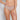 Model wears No Show Bikini in MOCHA. On body front view
