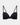 My Fit Smooth Push Up Bra in BLACK. Flat lay front view