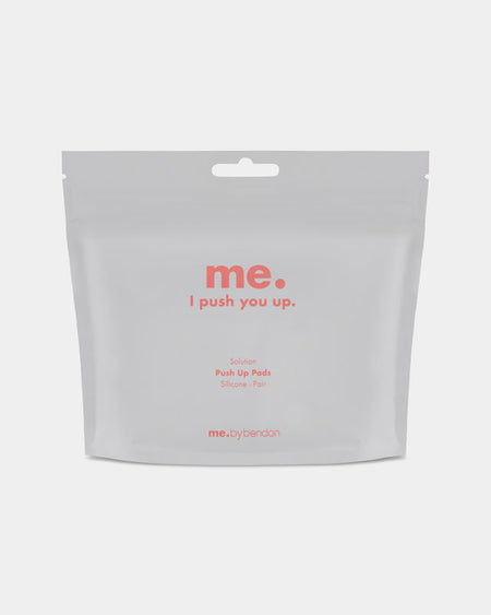 Model wears Push Up Pads Enhancement Products in CLEAR. On body front view