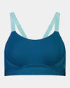 Bendon Breathe Contour Bra in INK BLUE. Flat lay front view