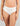Model wears Angelica Midi in WHITE. On body front view