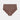 Seamless Bikini in MOCHA. Flat lay front view