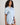 Model wears Whisper Weave Short Pj Set in SKYWAY. On body side view