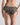 Model wears Seamless Jacquard Full Brief in LEOPARD LOVER. On body back view