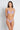 Stripe Elastic & Papertouch Tanga in CHALK VIOLET. Feature shot