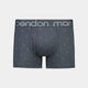 Cotton Print Series Mens Trunk in NATURE PRINT CHINA BLUE. Flat lay front view
