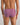 Model wears Cotton Stretch Mens Brief in TIBETAN RED STRIPE. On body back view