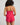 Model wears Cassie Cami & Short Set in JAZZY. On body back view