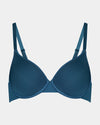Flawless Form Contour Bra in MEDITERRANEA. Flat lay front view