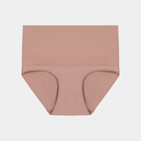 Medium Control Full Brief in MOCHA. Flat lay front view