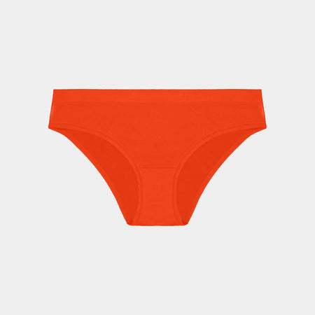 Seamless Bikini in FIESTA. Flat lay front view