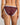 Model wears Leo Bikini in FIG/SKYWAY. On body back view