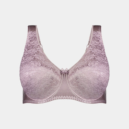 Carolina Underwire Bra in NIRVANA. Flat lay front view