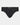 High Tech Cotton Mens Brief in BLACK STRIPE. Flat lay front view