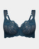 Midnight Express Underwire Bra in REFLECTING POND. Flat lay front view