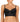 Model wears Night Sky Contour Long Line Bra in BLACK. On body front view
