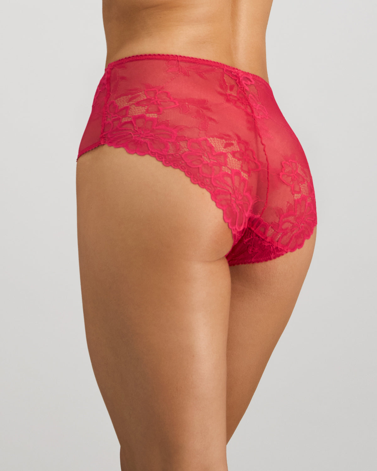 All Lacey Full Brief in JAZZY. Flat lay back view