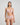 Midnight Express Underwire Bra in PALE LILAC. Flat lay back view