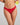 Model wears Sofia Bikini in SALSA. On body front view