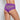 Model wears Lace Full Brief in AMETHYST ORCHID. On body back view