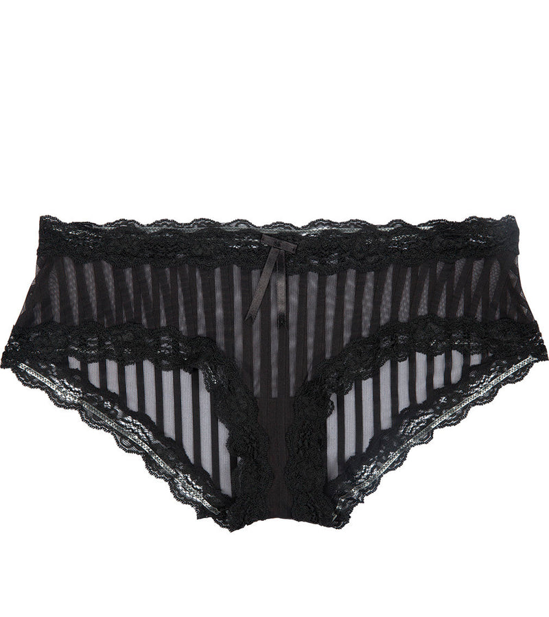 Alessandra Bikini in BLACK. Flat lay front view