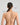 Model wears Stamina Wire Free Bra in LATTE. On body back view