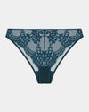 Arabella Bikini in REFLECTING POND. Flat lay front view