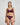 Laurel High Cut Brief in FIG. Flat lay back view