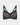 Delicate Lace Underwire Bra in BLACK/CREAM TAN. Flat lay front view