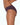 Model wears Body Cotton Bikini in PLUM PERFECT. On body side view